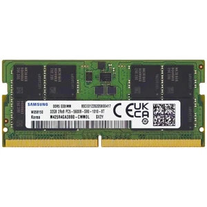 Samsung 32GB DDR5 5600MHz PC5-44800 CL46 SODIMM 2Rx8 Dual Rank 1.1V 262-Pin Lapt - Picture 1 of 1