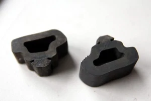 OEM VW Volkswagen Golf mk2 1985 1.6L Front Fender Hood Rubber Bump Stoppers SET - Picture 1 of 4
