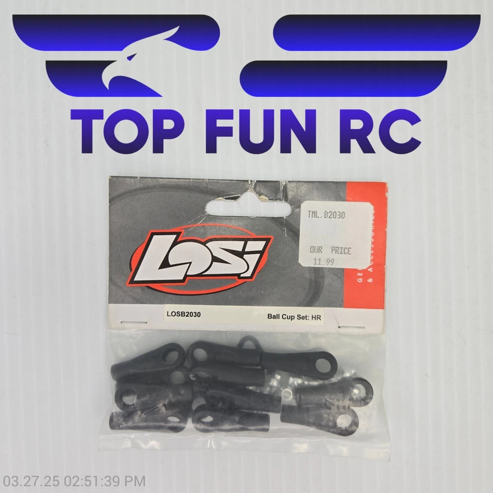 Losi LOSB2030 Ball Cup Set For HR - Image 1 of 1