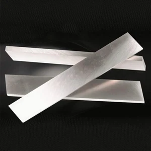 HSS ACERO BLANCO Cuchillo Hoja Escalas en Blanco Hágalo usted mismo 3 mm ESPESOR Longitud 30 cm Tratado térmicamente - Imagen 1 de 7