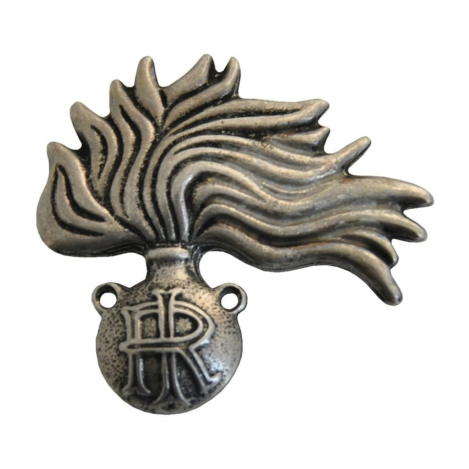 Magnete Metallo 3D Fiamma Carabinieri CC Arma Idea Regalo Prodotto Ufficiale