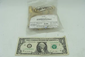 Lot of 10 FAIRVIEW 54-6C Elbow 3/8 in 45° Forged Brass SAE 45° Flare x Male - Picture 1 of 2