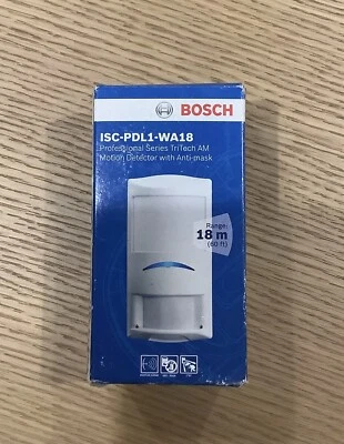 Brand New Bosch ISC-PDL1-WA18 Professional Series TriTech AM Motion Detector - Image 1 of 4