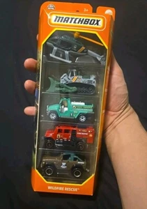 Matchbox 5 Pack Wildfire Rescue - Picture 1 of 3