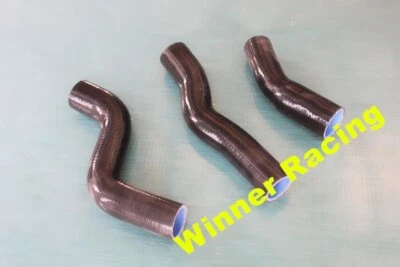 Manguera de radiador negra para Toyota Land Cruiser FZJ80 1FZ-FE 4,5 L gasolina 1993-1997 Foto 1 de 4