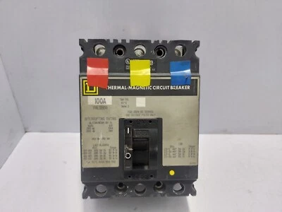 Interruptor Automático Térmico Magnético SQUARE D FAL32100 100A - Imagen 1 de 4