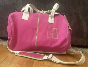 Diane von Furstenberg Shopper Boat Tote Hot Pink NWT - Picture 1 of 14