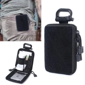 Tactical Utility Pouch with Loop Surface MOLLE Pocket Gadget Gear Organizer - Picture 1 of 12