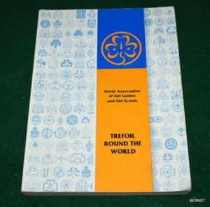 GIRL SCOUT - LIBRO GUÍAS NIÑAS 1994 - TRÉBOL ALREDEDOR DEL MUNDO - Imagen 1 de 7