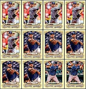 (17) 2014 Topps Gypsy Queen  San Diego Padres Lot