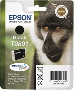 2X Epson Noir T0891 C13T08914021 MHD* 10.2019 - Photo 1/1