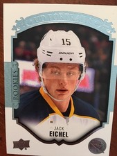 2015-16 UD Hockey Series 2 Jack Eichel P-61 UD Portraits Rookie