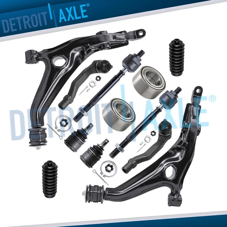 Front Lower Control Arm Ball Joint Tierod Wheel Bearing for 1997-2001 Honda CR-V — 第 1/4 张图片