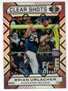 BRIAN URLACHER 2020 Panini Illusions CLEAR SHOTS Insert #18 - Picture 1 of 2