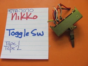 📈NIKKO STA-7070 RECEIVER TOGGLE SWITCH TAPE MONITOR ONLY - Picture 1 of 1