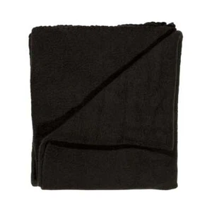 Black Polar Fleece Throw Blanket - Cozy Comfort, Soft & Warm Winter Blanket - Picture 1 of 2
