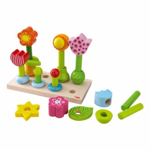 HABA Steckspiel Blumengarten Sortierspiel Kinderspiele Kinder Spiele Spielzeug - Bild 1 von 4