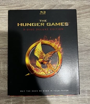 The Hunger Games (Blu-ray, DVD, Digital 3 Disc Deluxe Edition, 2012) Slip Sleeve - Image 1 of 4