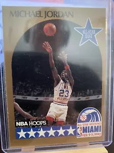 Michael Jordan, 1990 NBA Hoops, #5, All Star East, Chicago Bulls - Picture 1 of 1