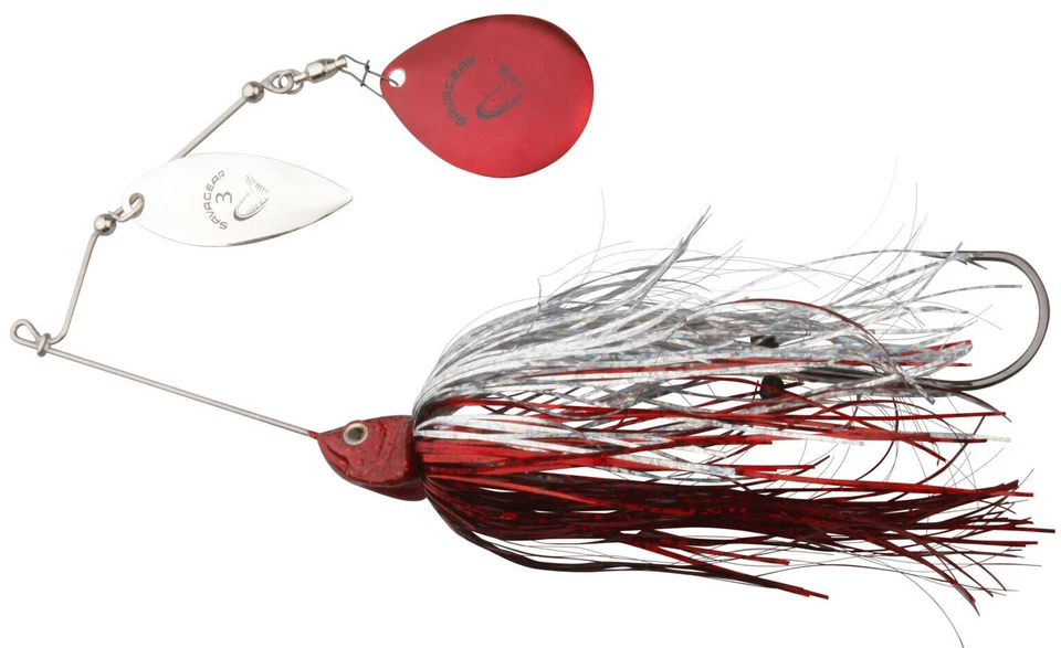 Savage Gear da Bush Spinnerbait 42g Red Silver Flash