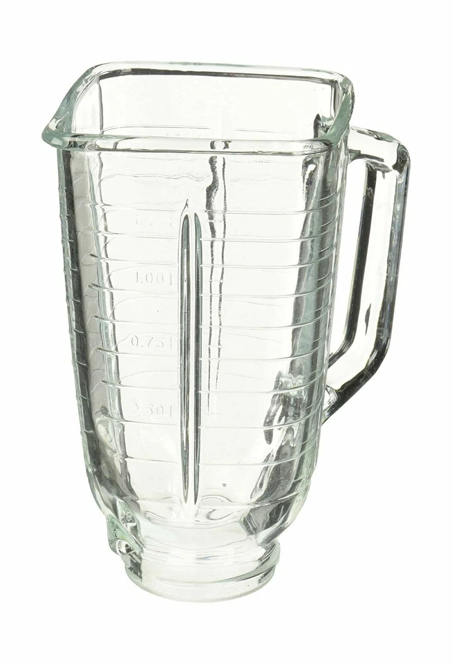 1.25 Liter Square Glass Jar Replacement Compatible with Oster® Blenders NEW  - Image 1 of 1