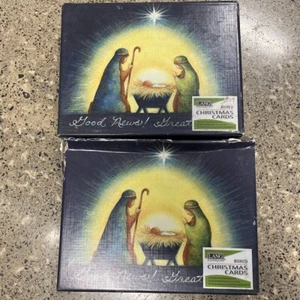 Susan Winget Great Joy Nativity Christmas Cards 2017 Lang 36 Cards - Picture 1 of 4