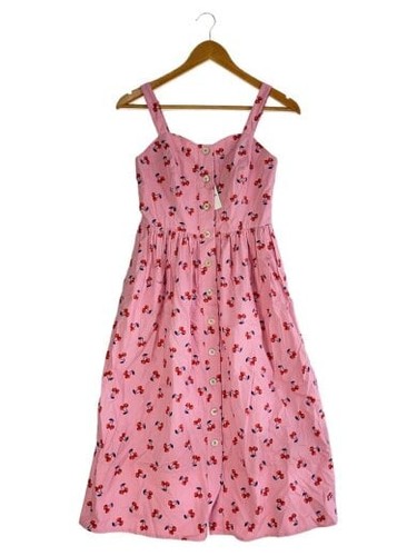 abito kate spade new york ciliegia camisola 2 cotone rosa 