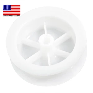 WE03X31620 WE12X20395 Trockner Umlenkrolle kompatibel mit Hotpoint GE Kleidung war - Bild 1 von 7