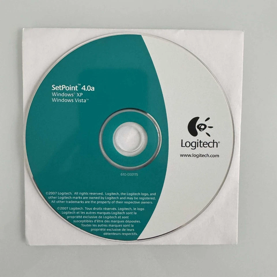 Logitech SetPoint 4.0a - Windows XP & Vista - Software CD - Image 1 of 1
