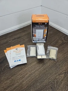 Eaton EWFSW15-C2-BX-LW Wi-Fi Smart Dimmer Switch - Picture 1 of 6