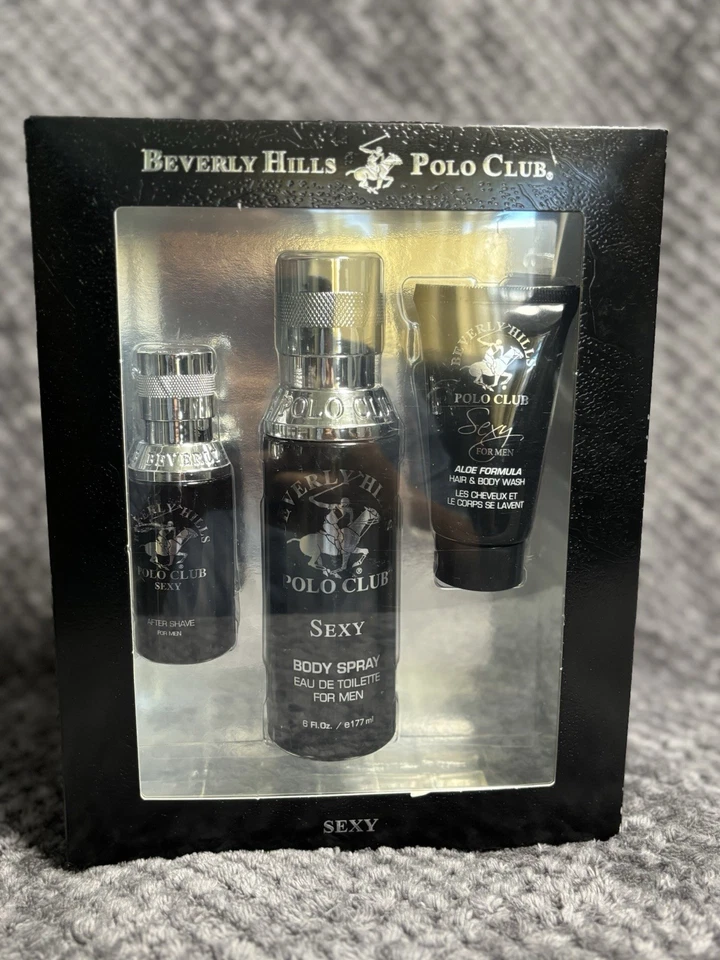Beverly Hills Polo Club Regalo Sexy Set de Regalo Spray Corporal Después del Afeitado Lavado Corporal Foto 1 de 2