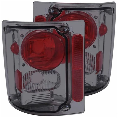 Luz trasera izquierda y derecha cromada ahumada Anzo 211153 para Chevrolet C10 1975-86 Foto 1 de 2