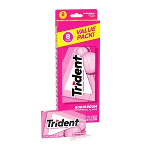 Trident Kaugummi zuckerfreier Kaugummi, Vorteilspackung, 8 Packungen à 14 Stück - Bild 1 von 13