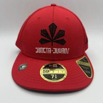 Cincinnati Reds New Era Batting Practice 59Fifty 7 5/8 Juncta Juvant Low Profile - Image 1 of 4