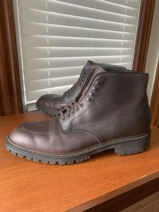 WORN 1x | ALDEN 11D KUDU INDY COMMANDO SOLE LEATHER BOOTS 404 11 D - Picture 1 of 24