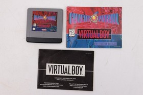 VIRTUAL BOY Galactic Pinball Game Cartridge Manual Precaution Booklet Nintendo