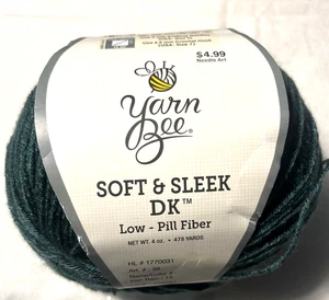 Yarn Bee Soft & Sleek DK Low-Pill Fasergarn IRISH RAIN 4oz/478 yds - Bild 1 von 3