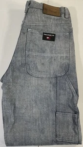 Vintage Polo Jeans Co. Ralph Lauren Carpenter Jeans 34x32 Workwear Denim USA - Picture 1 of 15