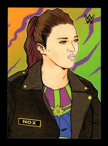 5-10-10 PWE . 2021 topps wwe nxt #mm-9 tegan nox Illustrations Art by MigsMedia1 - Picture 1 of 2