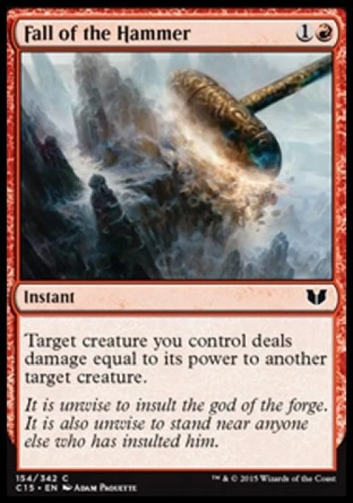 Fall of the Hammer - Light Play MTG Commander 2015 - Image 1 of 1