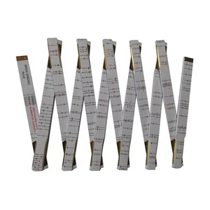 WESTWARD 30PC17 Brick Mason Folding Rule,72 in.,Standard 30PC17 - Picture 1 of 1