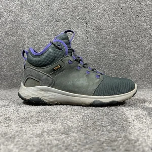 TEVA Arrowood Venture Women's Size 9 Gray Mid Waterproof Trail Hiking Boots Used - Picture 1 of 12