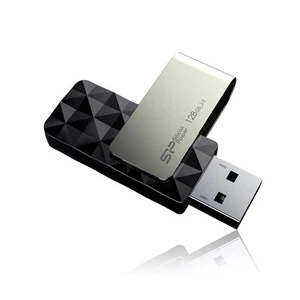128 GB Silicon Power B30 Blaze USB3.0 Flash Drive Swivel Style, USB 3.1 Gen1 (US - Picture 1 of 8