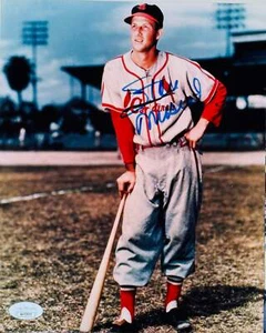 Stan Musial Autographed 8x10 Baseball Photo (JSA) - Picture 1 of 1