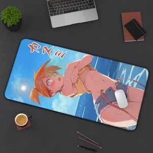 Anime Waifu Misty Mouse Pad Mat Large Game Keyboard Desk Manga Japanese Geek - Picture 1 of 19