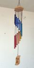 Rambo Color Changing Solar Wind Chimes Large Deep Tone Resonant Bell 14 Tubes