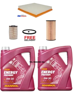 FOR VAUXHALL VIVARO SERVICE KIT CDTI (01-15) OIL AIR FUEL FILTER ENGINE OIL 10L - Picture 1 of 4