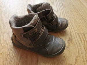 Braune Lederstiefel von Bisgaard mit Lammfell, Größe 28 - Bild 1 von 7