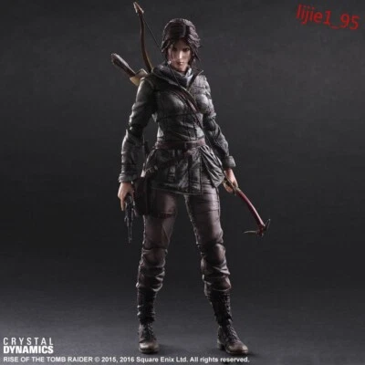 Play Arts Kai Rise of The Tomb Raider Lara Croft PVC Action Figure New - image 1 of 4