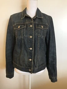 J. Chaqueta vaquera CREW mediana para mujer Denim Trucker - Imagen 1 de 5